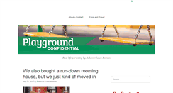 Desktop Screenshot of playgroundconfidential.com